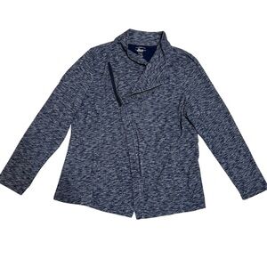 XXL G.H. Bass Heather Navy BLUE Cardigan *EXCELLENT* Women’s Top
